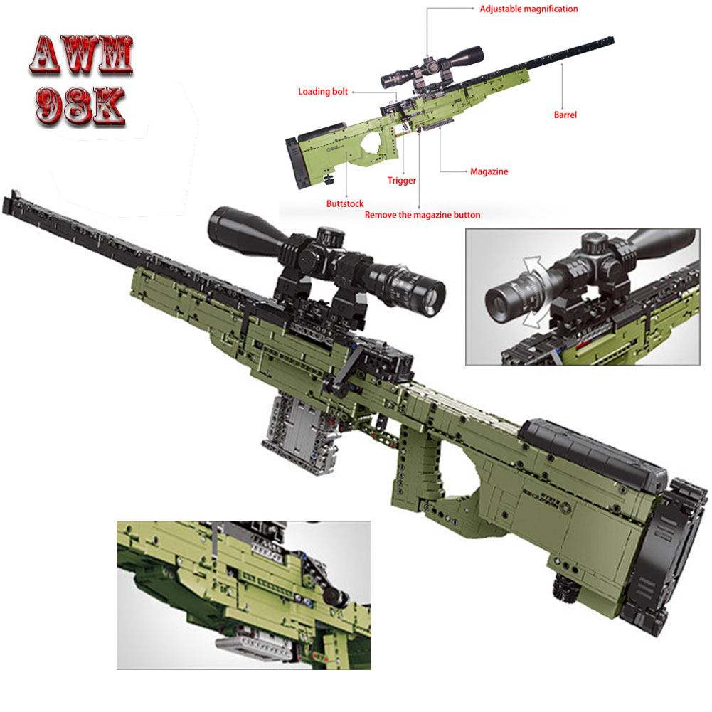 Kids Education In Germany - Militaire Technic Echte Wapens AWM Sniper
