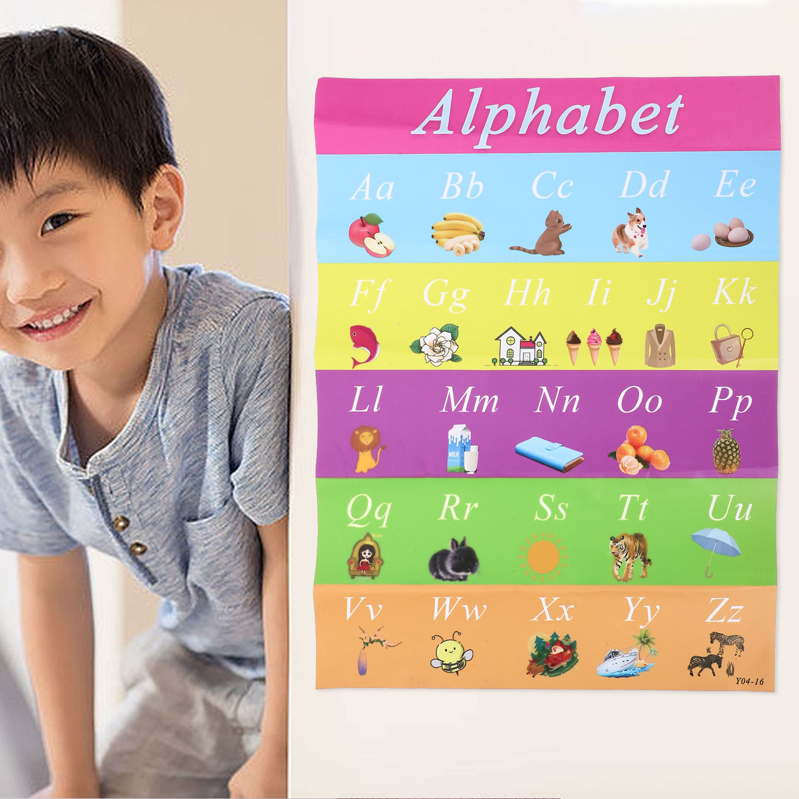30x40cm Poster voor vroegschoo - Kids Education Charts recensie en prijs