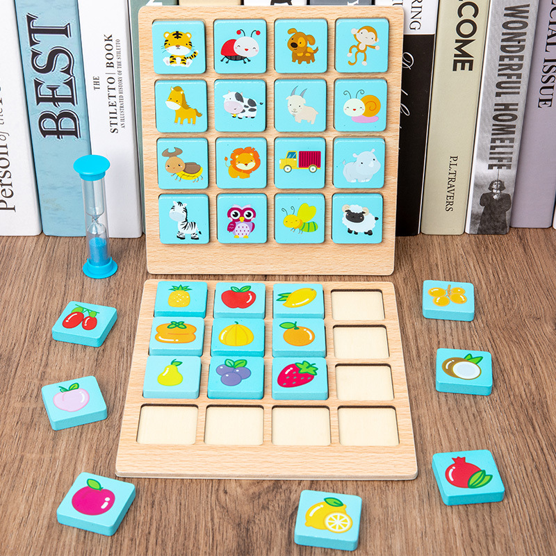 Kinderen Houten Puzzel Bordspe - Kids Early Education Photos recensie en prijs