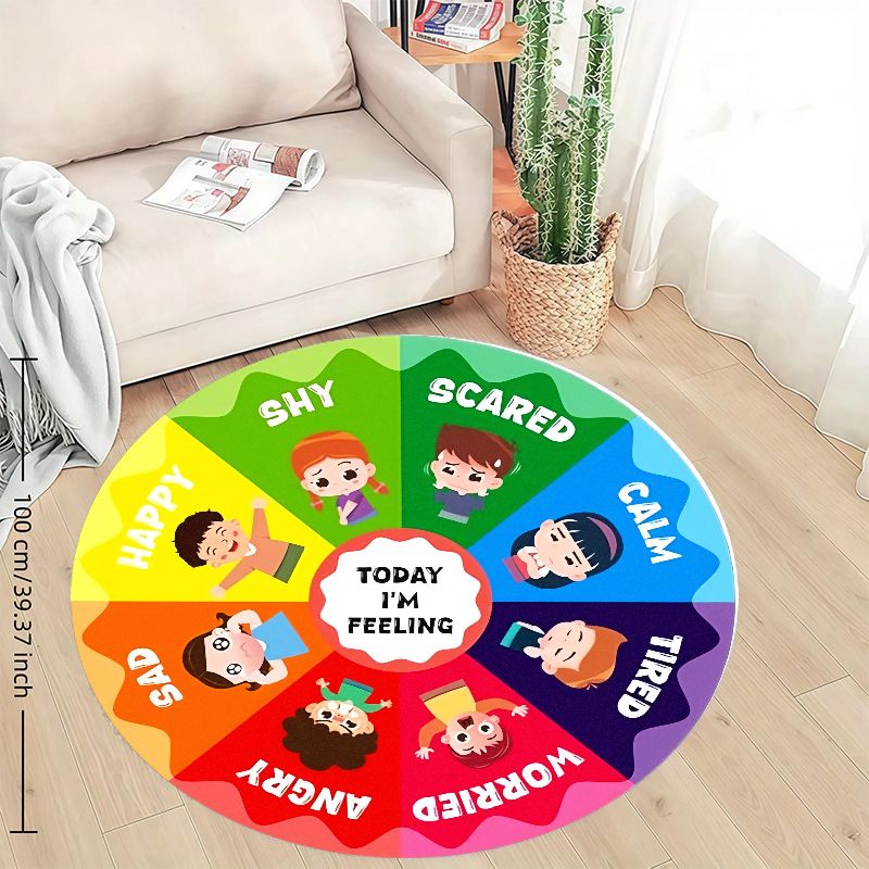 Emotiewiel Kinderen Ronde Klee - Kids Education Charts recensie en prijs