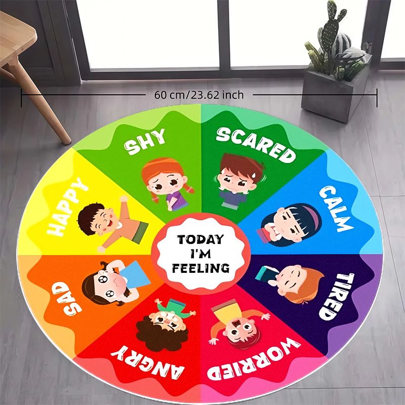 Emotiewiel Kinderen Ronde Klee - Kids Education Charts recensie en prijs