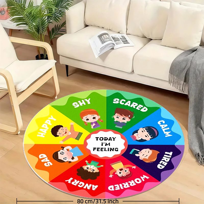 Emotiewiel Kinderen Ronde Klee - Kids Education Charts recensie en prijs