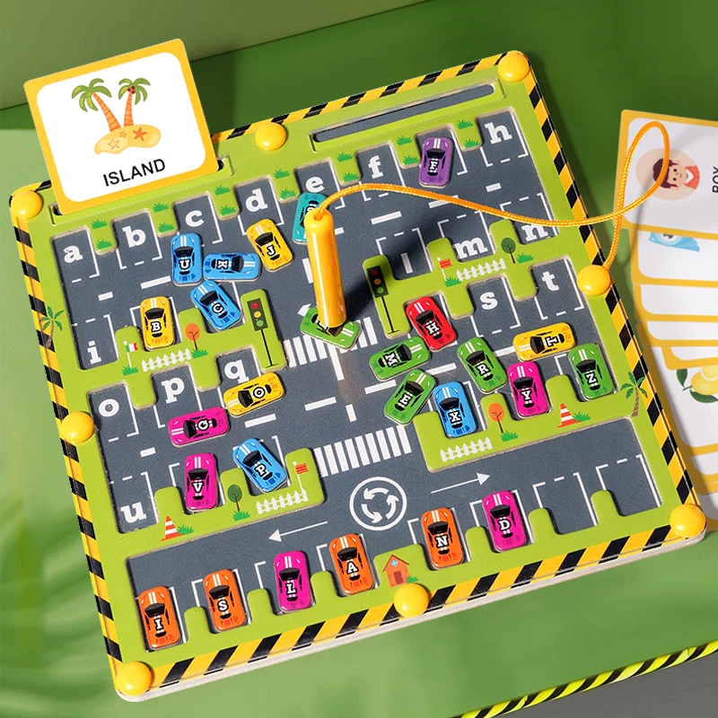 Magnetische Auto Alfabet Doolh - Abc Kids Early Education recensie en prijs