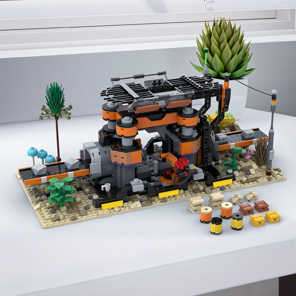 MOC Bevredigde fabriek bouwste - Kids Education Pdf recensie en prijs