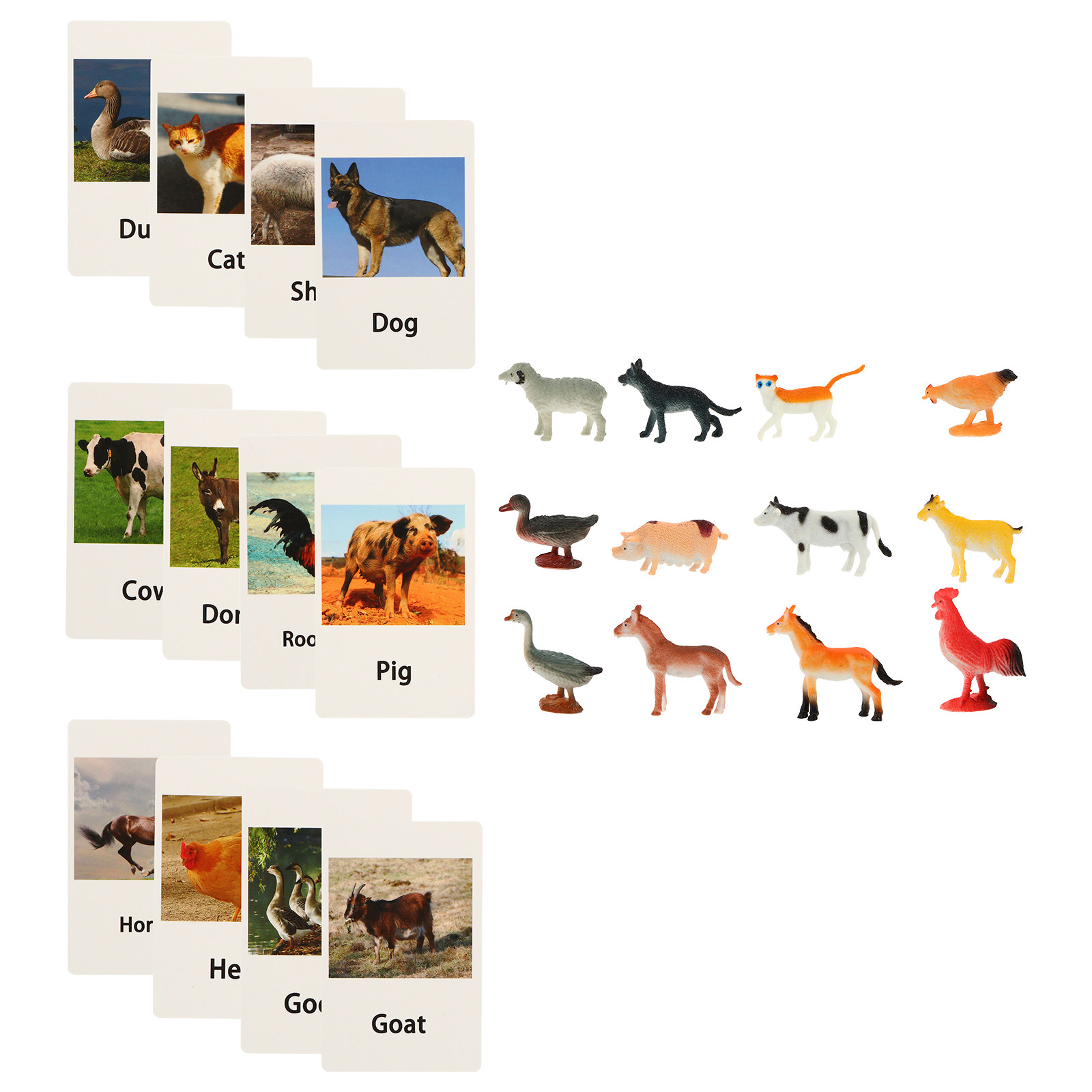 1 set dierenkaarten, geschikt  - Kids Education Fun recensie en prijs