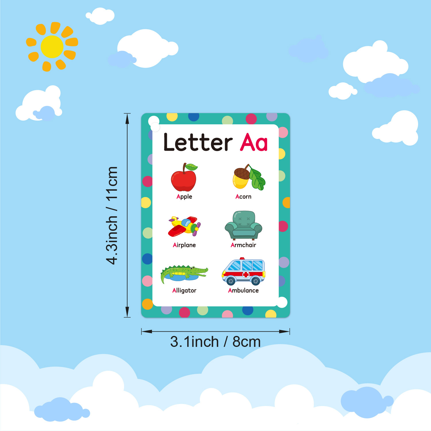 ABC Phonics Flash-kaarten voor - Abc Kids Early Education recensie en prijs