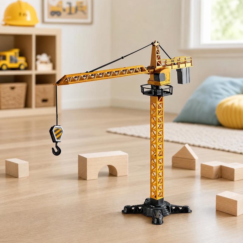Speelgoed torenkraan, gesimule - Kid Education recensie en prijs