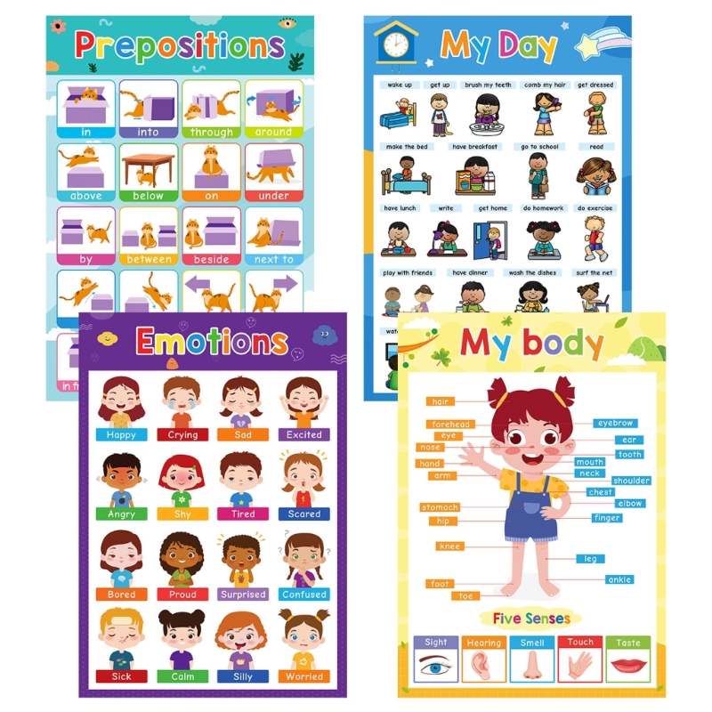 Kleurrijke Fruit Groente Diere - Kids Education Charts recensie en prijs