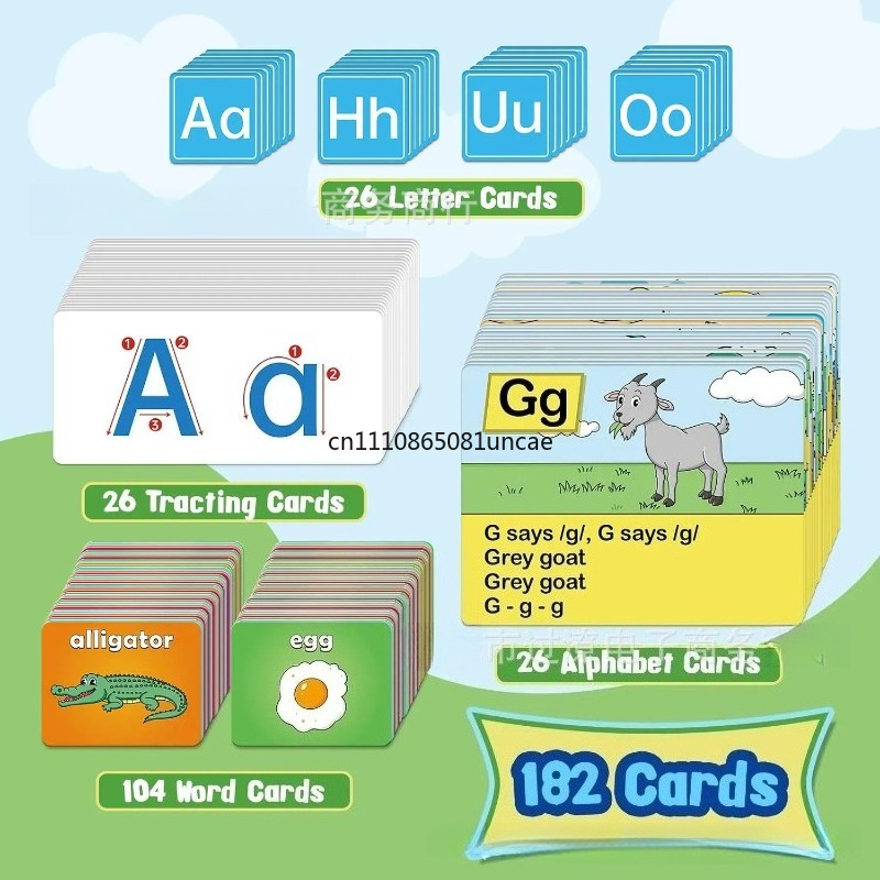Creatieve alfabet-leerkaart vo - Kids Education Charts recensie en prijs