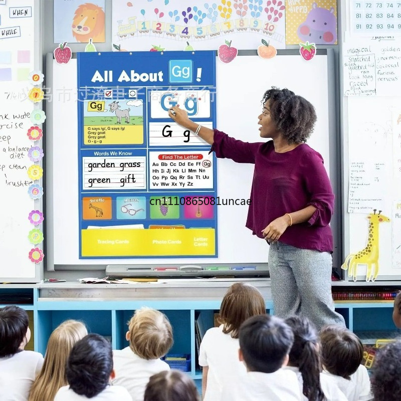Creatieve alfabet-leerkaart vo - Kids Education Charts recensie en prijs