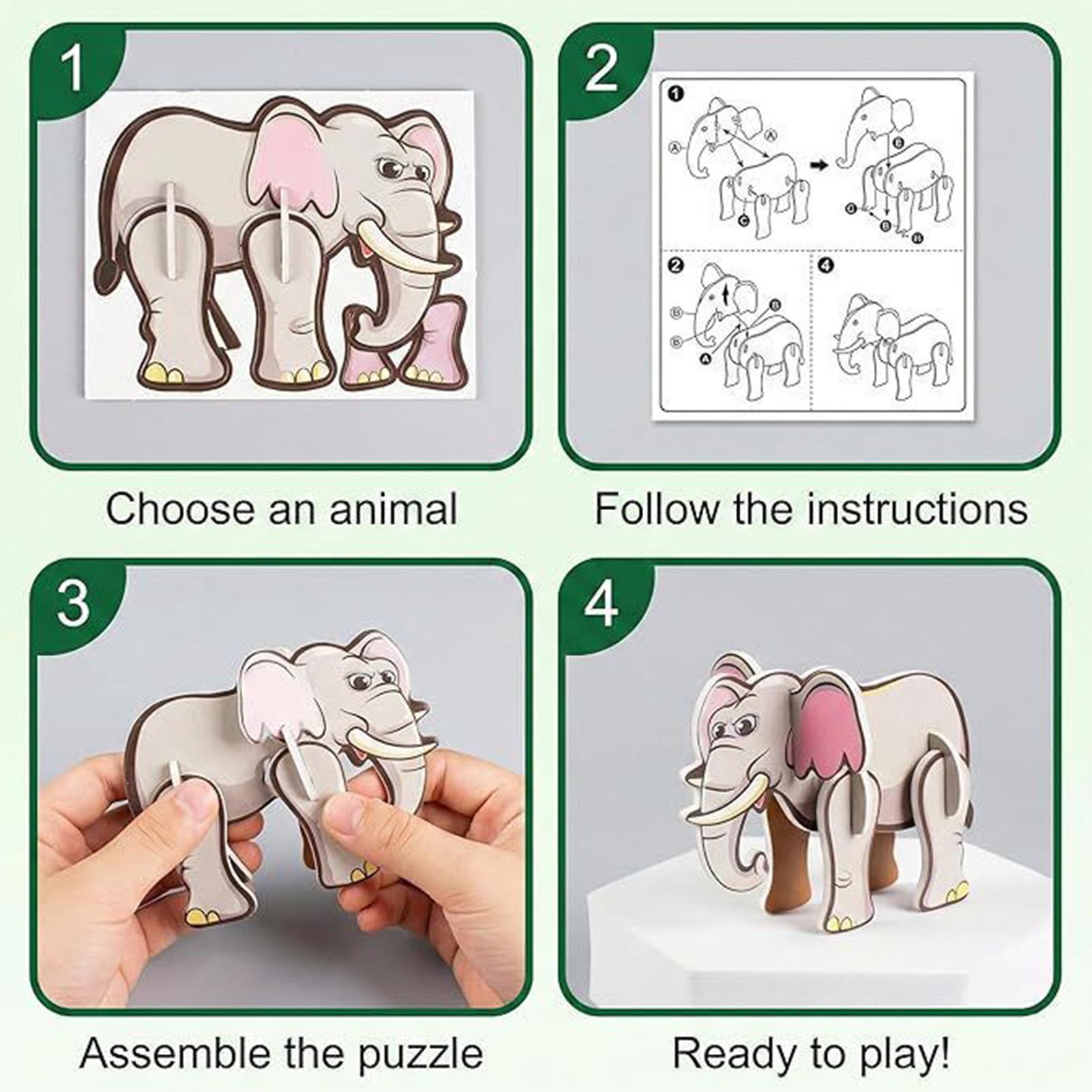 3D Cartoon Puzzels Voor Kinder - Kids Education Fun recensie en prijs