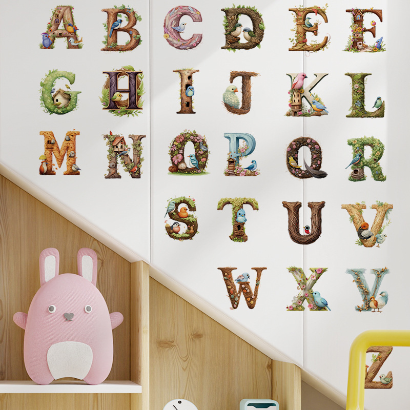 Schattige Alfabet Vinyl Muur S - Abc Kids Early Education recensie en prijs