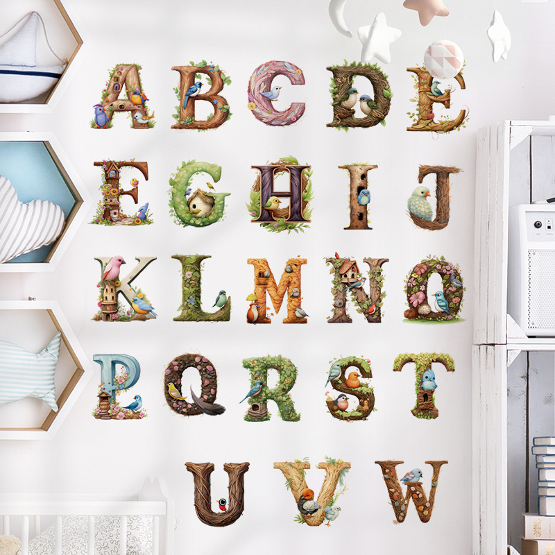 Schattige Alfabet Vinyl Muur S - Abc Kids Early Education recensie en prijs