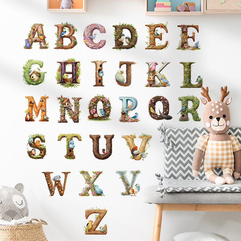 Schattige Alfabet Vinyl Muur S - Abc Kids Early Education recensie en prijs