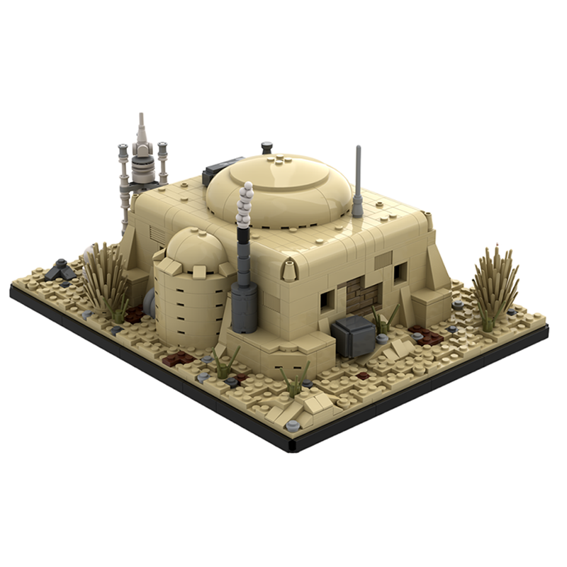 932-delige MOC SW Obi Wan S Hu - Kids Education Pdf recensie en prijs
