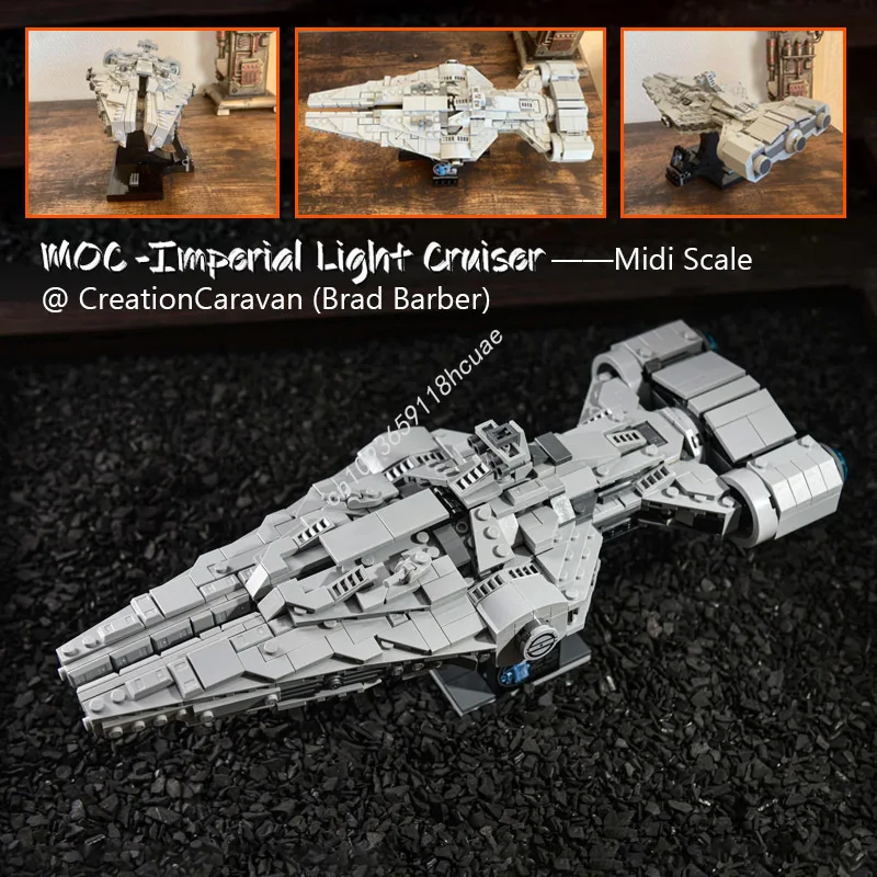 NIEUWE 654PCS MOC Space Imperi - Kids Education Pdf recensie en prijs