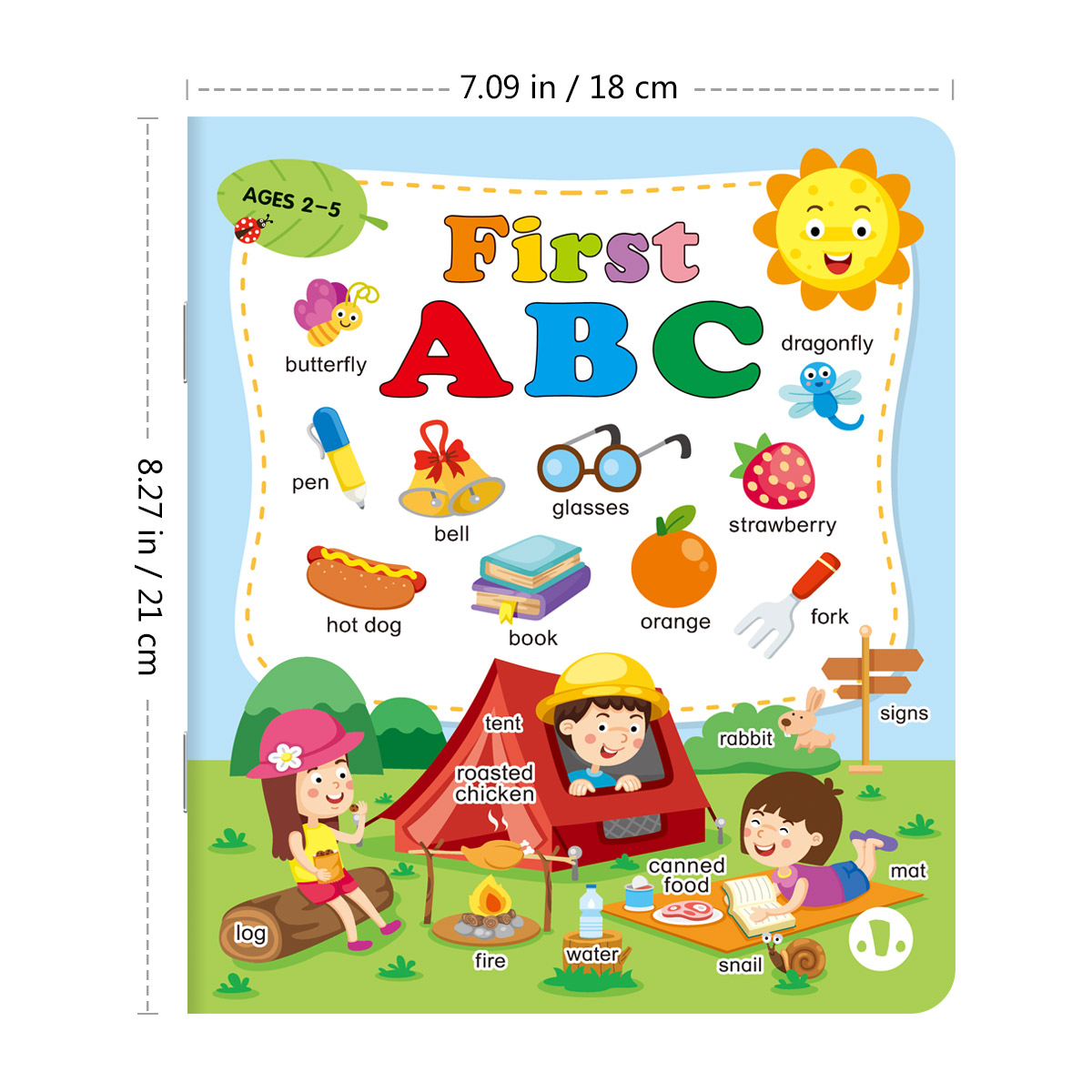 Eerste ABC-alfabetboek voor ki - Abc Kids Early Education recensie en prijs