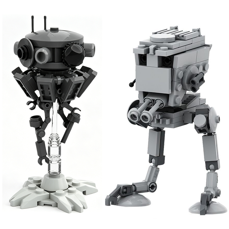 MOC Imperial Probe Droid Star  - Kids Education Pdf recensie en prijs