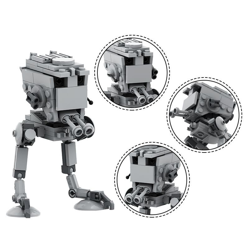 MOC Imperial Probe Droid Star  - Kids Education Pdf recensie en prijs