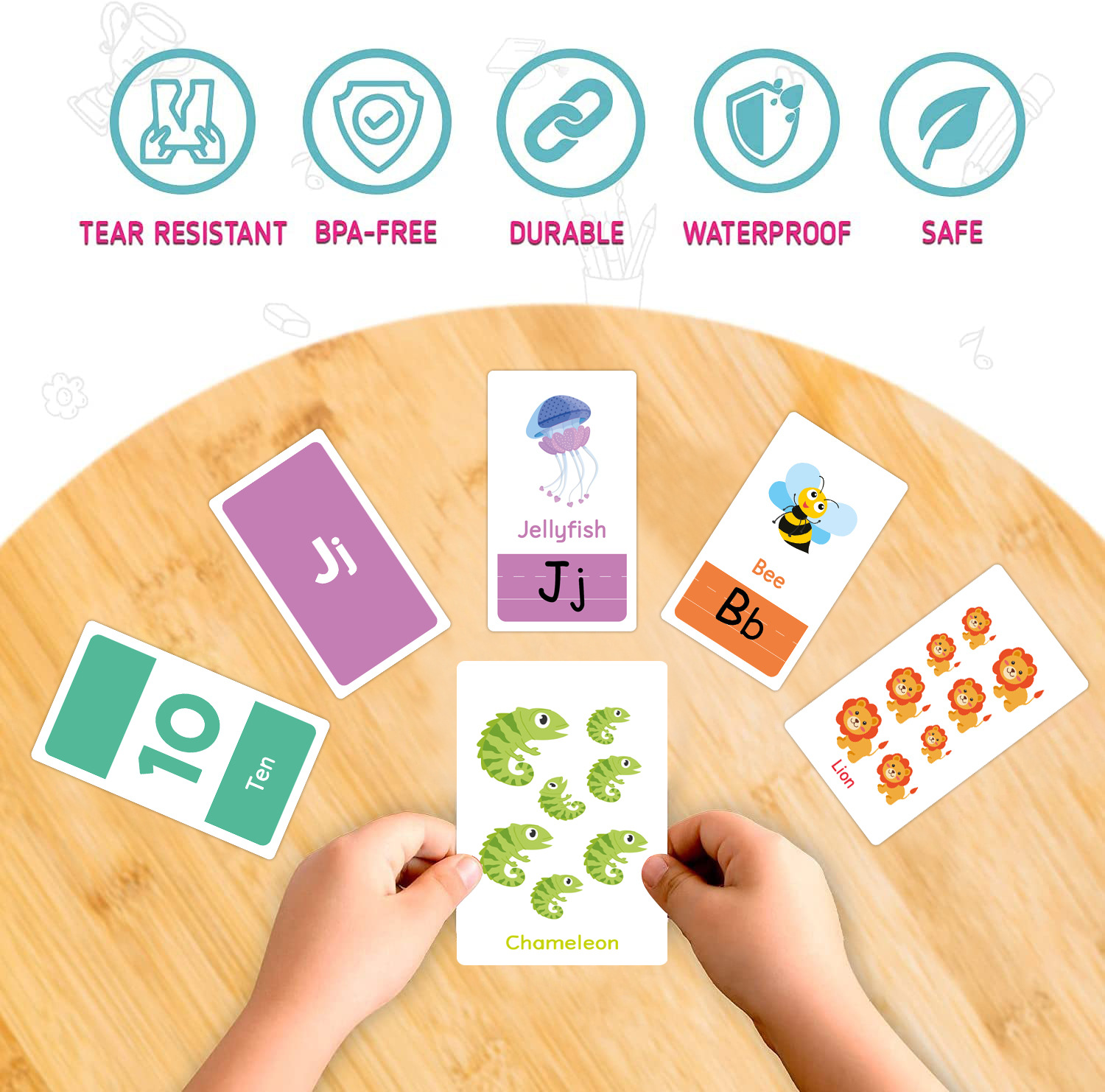 58PCS ABC Alfabet Flashcards M - Abc Kids Early Education recensie en prijs