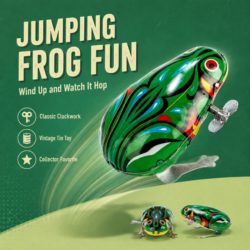 Traditioneel opwindbaar spring - Kids Education Fun recensie en prijs
