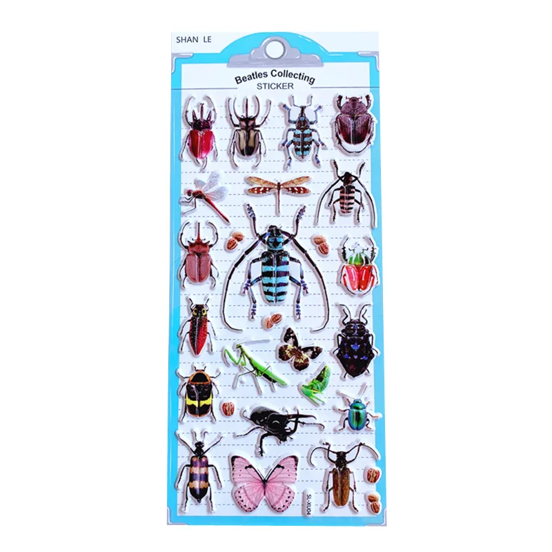 Hot Sale 3D levensechte insect - Kids Education Charts recensie en prijs