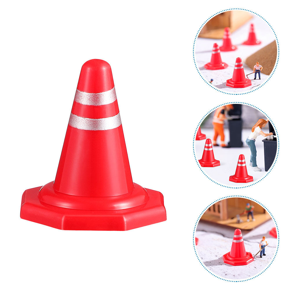 24 stuks mini-verkeerskegels,  - Kid Education recensie en prijs