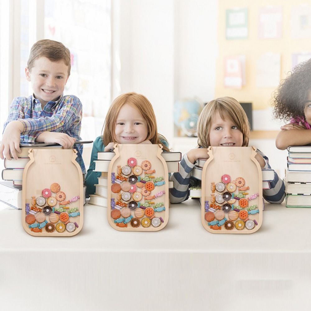 Met Sterren of Donuts Houten B - Kids Education Charts recensie en prijs